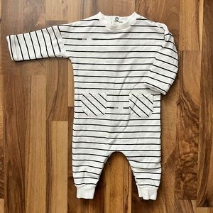 EUC Miles the Label sweatshirt romper 6 months